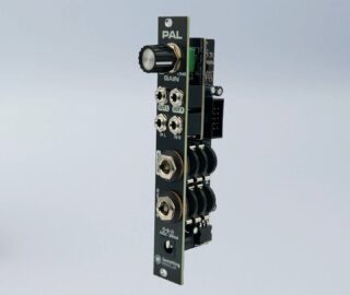 Meet Pal our newest module! PAL is a 4HP stereo guitar pedal adapter with a 9V DC negative centered power supply.

PAL offers full stereo integration, with two mono 3.5mm jacks to send the attenuated Eurorack signal to the pedal via a stereo 6.35mm jack. A level potentiometer controls the volume of the returning signal, from 0dB to +20dB, ensuring precise control over your pedal effects.

Additionally, the resettable fuse protects your gear from overcurrent, making it both versatile and safe for your system. Whether you're a seasoned pro or just getting into Eurorack, the PAL module is the perfect bridge between the modular world and your favorite guitar pedals.

Features:
• 9V DC, up to 300mA via the built-in connector
• Potentiometer adjusts return signal from 0dB to +20dB
• Mono 3.5mm jacks (input/Output to/from Eurorack)
• Stereo 6.35mm jacks (send and return to/from pedal)
• Built-in protection for your pedal and system from overcurrent

somethingmodular.fr
Somethingmodular.etsy.com 

#ModularSynthMagic #Synthwave #MusicProduction #Eurorack #SynthDIY #ModularSynth #SynthCommunity #SynthLife #ModularAddict #SoundDesign #DIYMusic #ElectronicMusic #AnalogSynth #synthesizer #eurorackdiy #DIYsynth #motivation #ambient #smallshop #etsyshop #guitarpedal #pedal